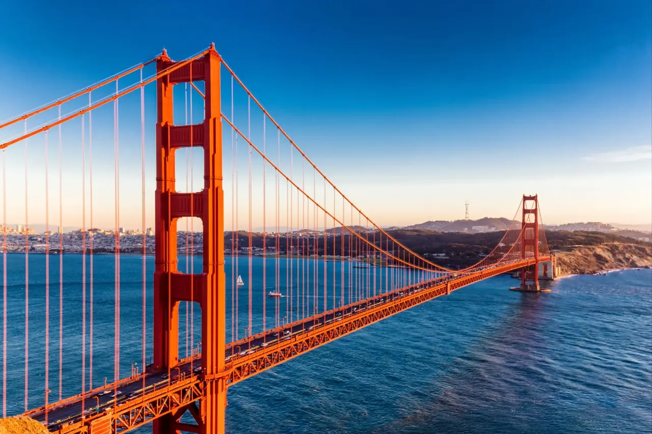 Golden Gate Bridge and San Francisco Bay